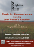 Remembrance Concert Flyer